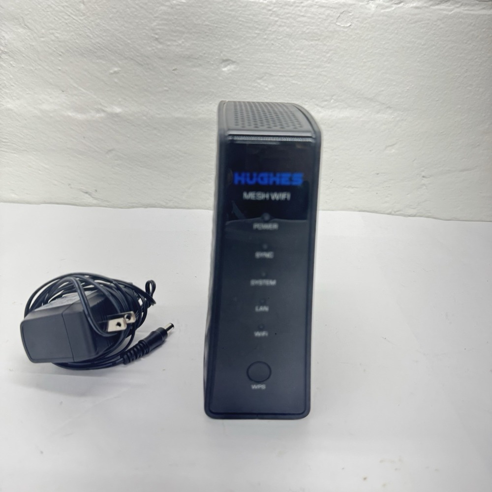 HUGHES WN3000 MESH WIFI With Power Cord) Black